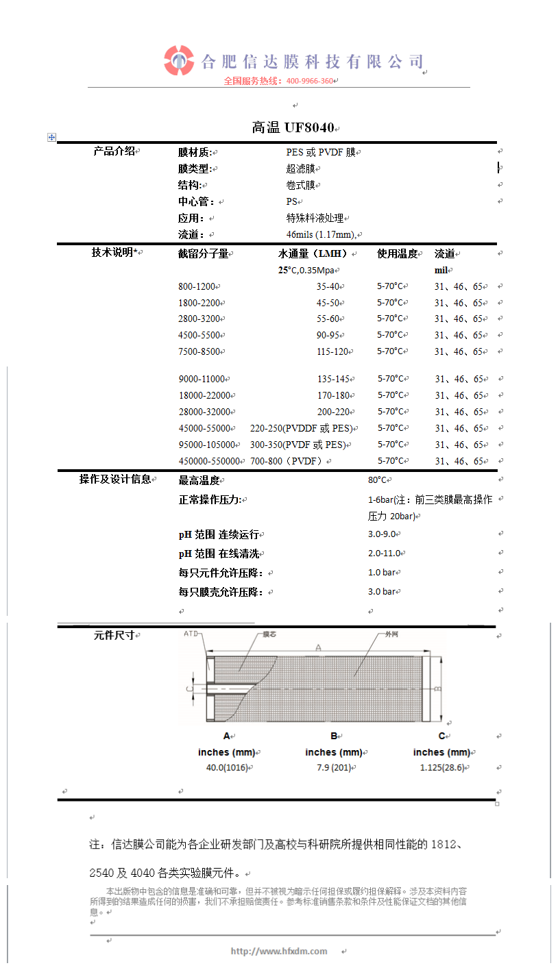 UF8040