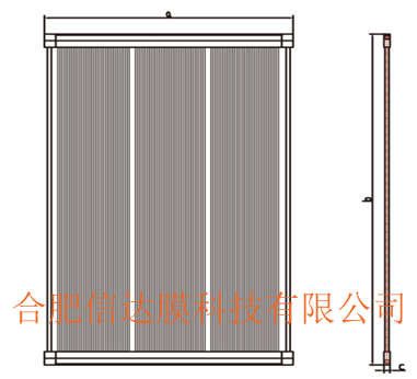 PTFE中空纤维微滤膜元件及膜组件